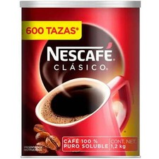 Nescaf  Cl sico Dark Roast Instant Coffee  1.2 kg 600 Cups  Caf  Instant neo