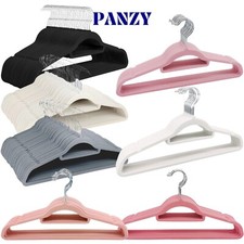 20/40/60/80/100 Pack Velvet Hangers Non-Slip Clothes Coat Hangers for Dresses