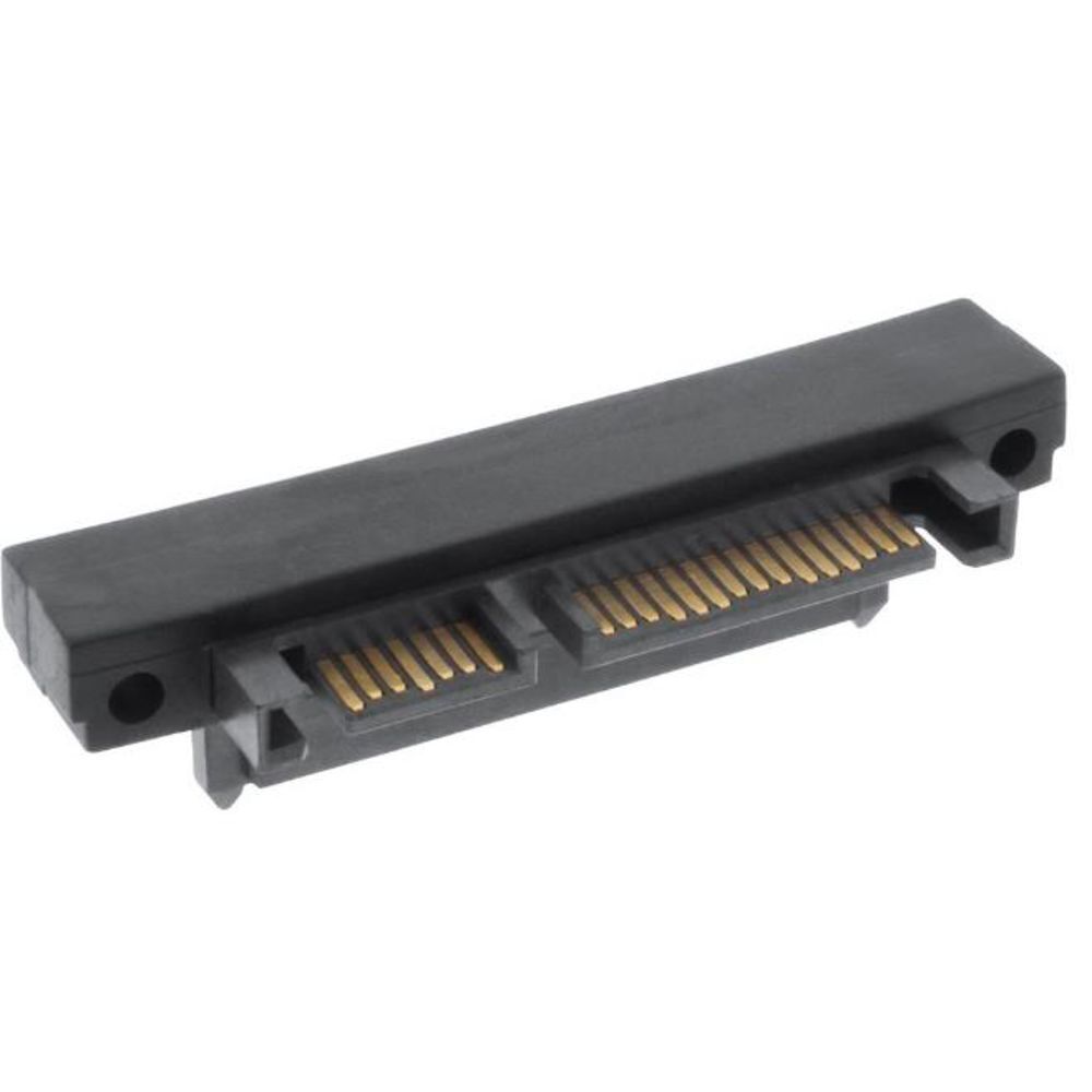 Встроенный 27700F SATA 22-контактный SATA 15+7-контактный адаптер Schwarz Schnittstellenkabeladapter