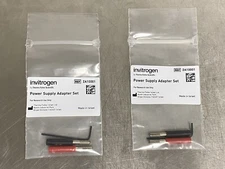 Invitrogen ZA10001 Novex Power Supply Adapters Qty: 2 New