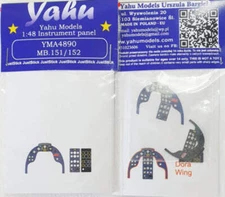 1/48 Yahu Models MB 152 - Instrument Panel