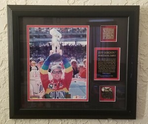 Jeff Gordon {Limited Edition} Nascar 1998 Brickyard Champion Wall Collectible