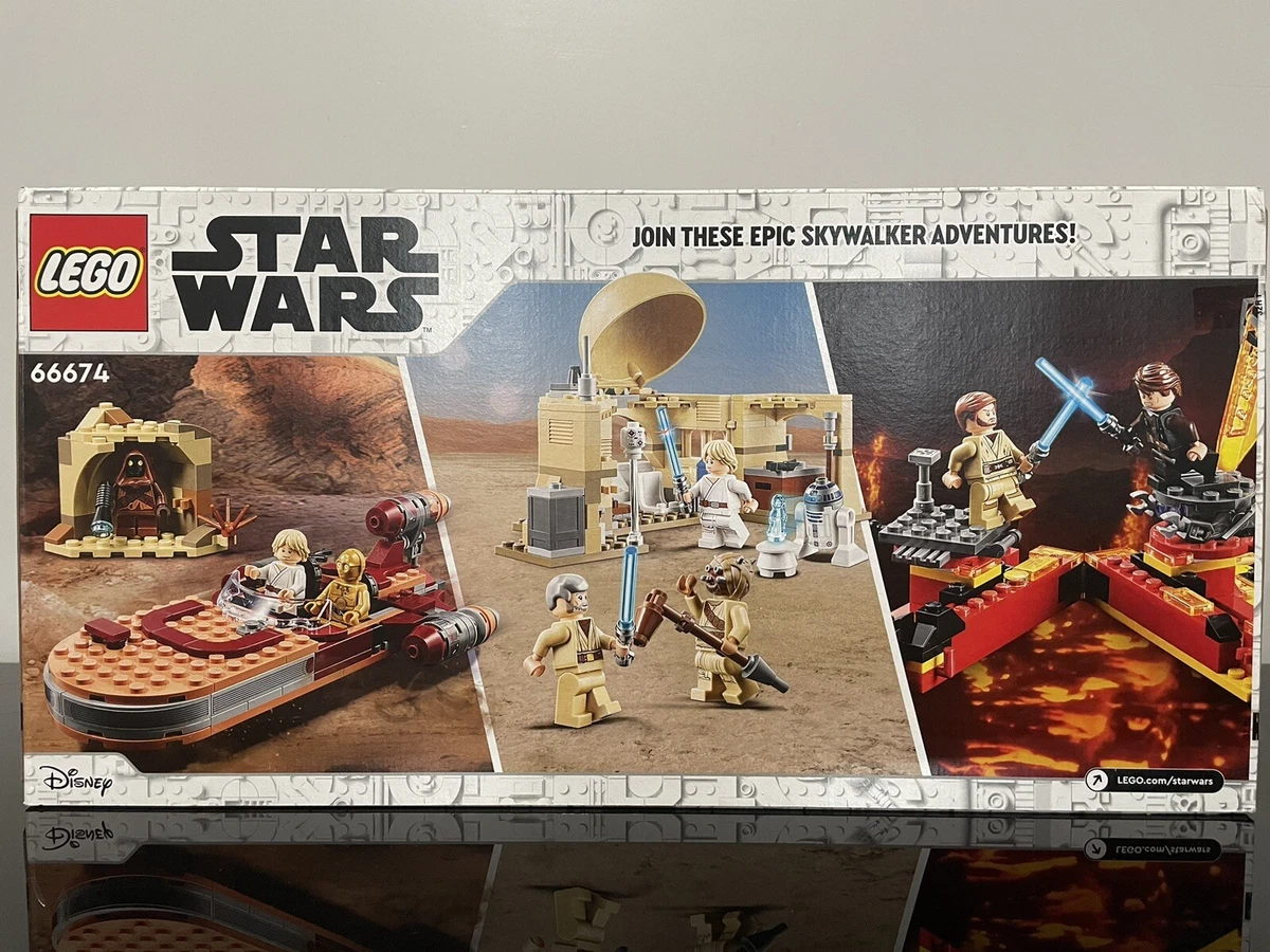 BRAND NEW LEGO 66674 Star Wars 3 in1 Adventure Pack: Includes