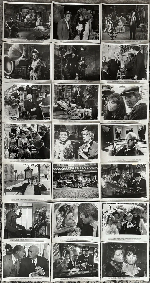 THE MADWOMAN OF CHAILLOT 1969 ORIGINAL U.S. SET OF 21 MOVIE STILLS - Image 4 of 4