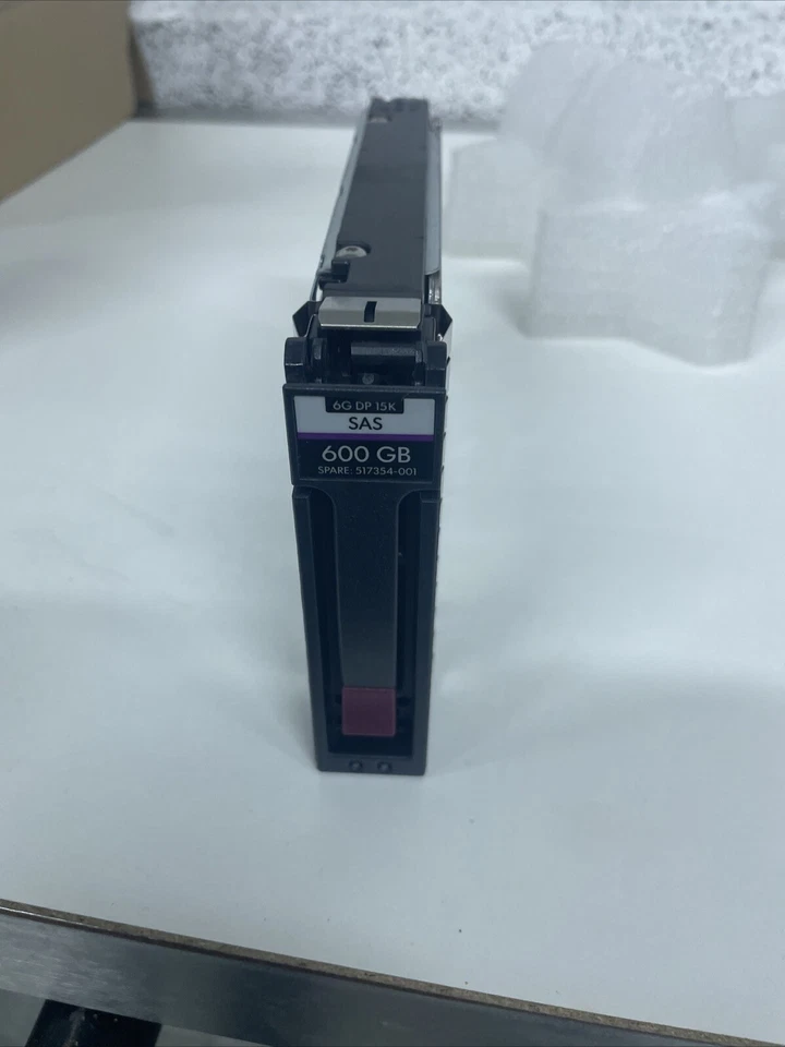 HP - 516828-B21 - HP 600 GB 6G SAS 15K rpm LFF (3,5 pollici) doppia porta Enterp - Immagine 3 di 4