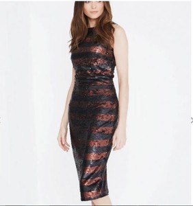 lavish alice sequin midi dress