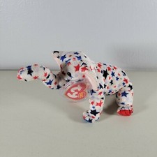 TY Beanie Baby Righty the Elephant 7 inch Stuffed Animal Toy 2004