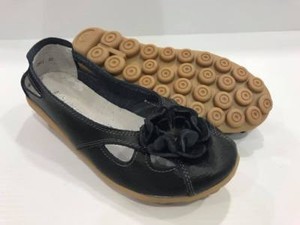 Leather Shoes Ladies Women S Nodule Shoes Walking Auyi Travel