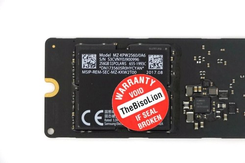 Samsung 256 GB SSPolaris NVMe PCIe SSD Apple iMac MacBook Pro Mac Pro 655-1993 - Photo 8/10