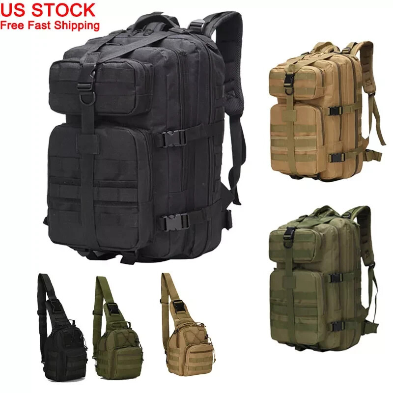 Travel Backpack Men Carry On Military Laptop Waterproof Tacticlal Backpack-image