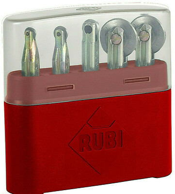 RUBI Schneidrad Set Kit für Fliesenschneider TS TF TR Speed Plus 6 8 10 18 22 mm