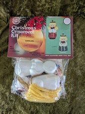 Walco Christmas Ornament Kit 3431 Beaded Sequin Carollers