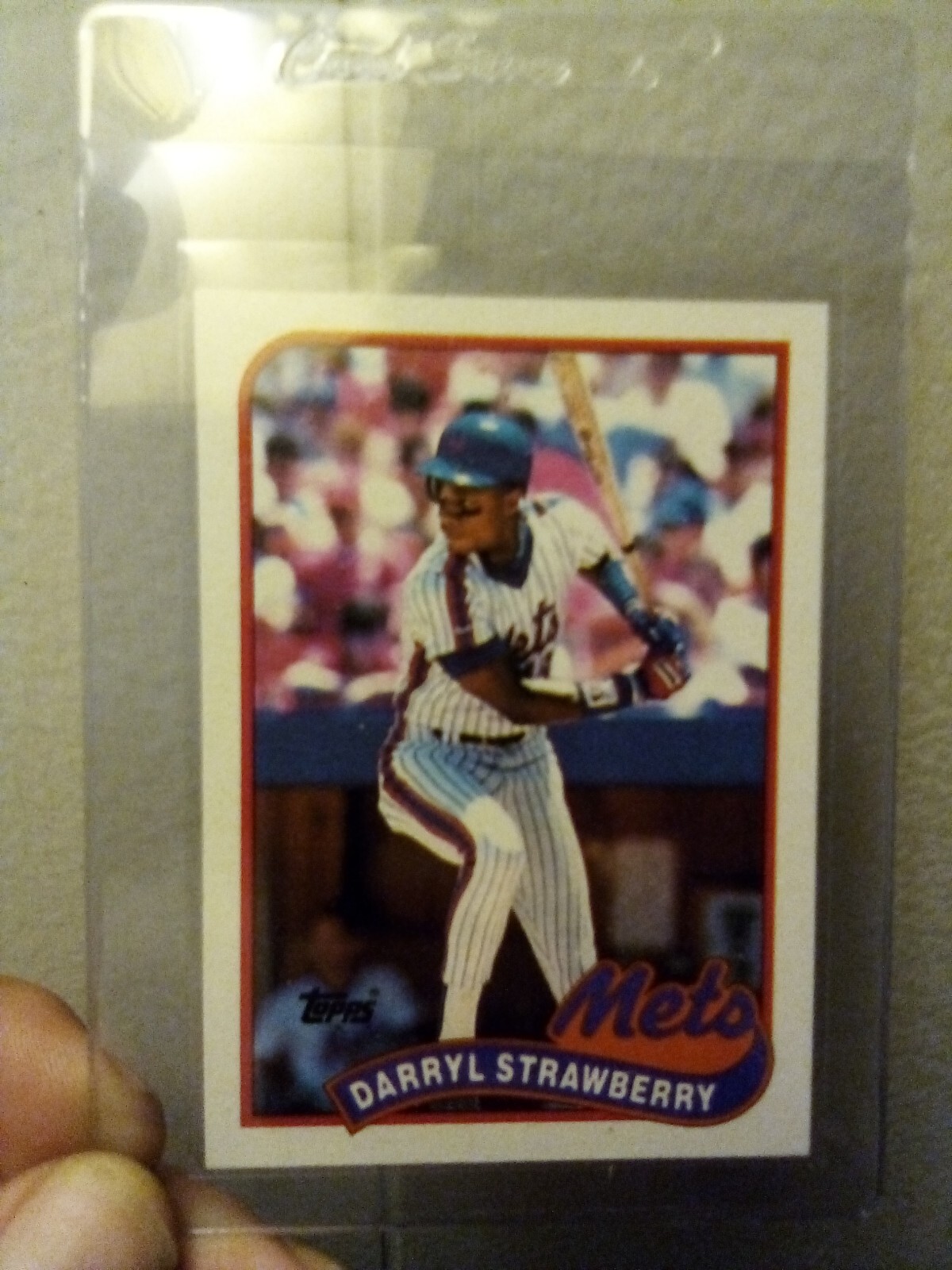 1989 topps darryl strawberry 300... Near Mint Or Better!!!