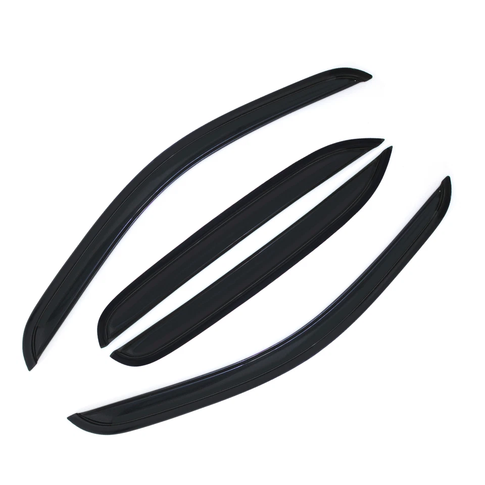 Protector de sol/lluvia tinte humo 4 viseras de ventana para ventilación ajuste 07-14 Tahoe/Yukon Foto 2 de 4