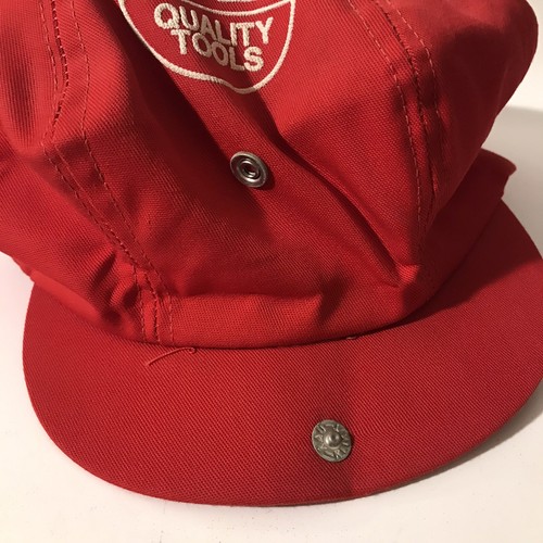 Vintage MAC Tools Flat Cap RARE Newspaper Boy Cap Cabbie Cap Damaged Read Desc. - Picture 3 of 8