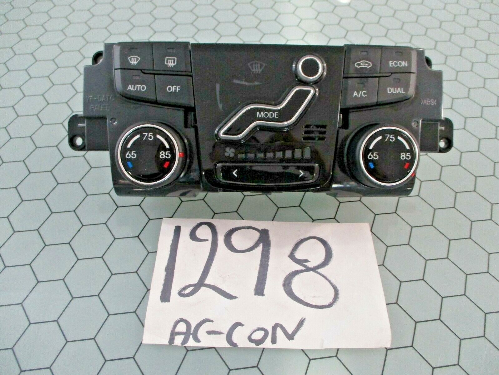11 12 13 Hyundai Sonata AC and Heater Control Used Stock #1298-AC