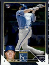 2023 Topps Chrome #96 Nate Eaton Rookie Kansas City Royals