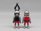 Playmobil 2004 Vintage Geobra Knights & Accessories Lot of 2