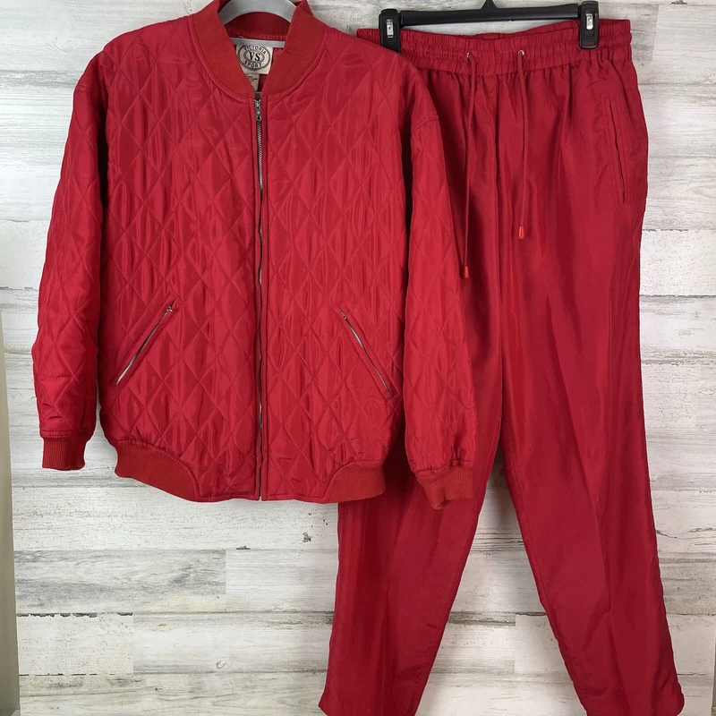 victoria-secret-vs quilted elastic waist vintage jacket