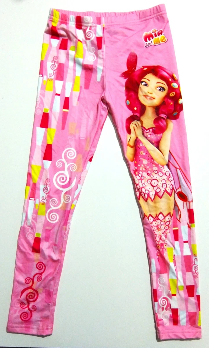 Leggings G'Kids Rose Framboise Pour Fille - Taille 5 Ans - Porté Une Fois, état Proche Neuf