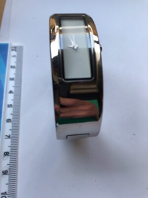 Heavy Oriflame Bracelet Watch silver colour