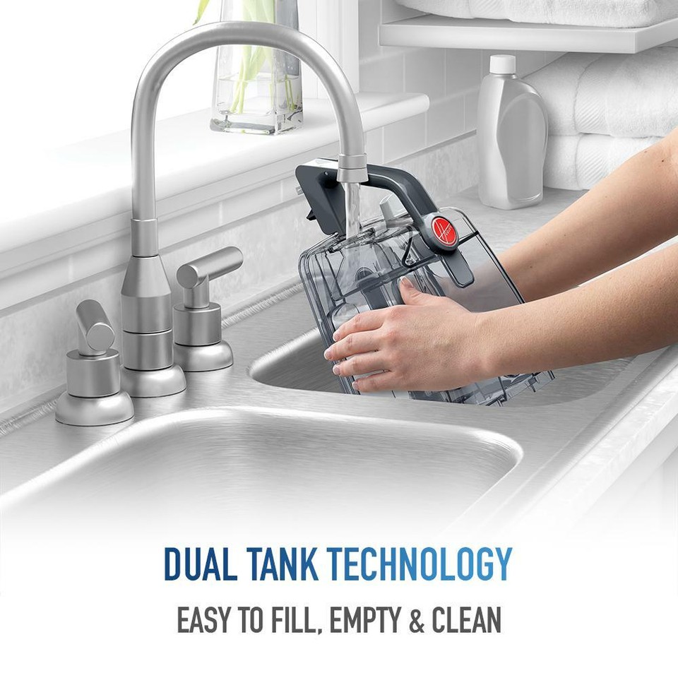 Upright Carpet Cleaner Hoover Professional Series Turbo Scrub Rotating Brushes 73502037447 eBay