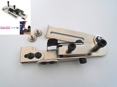 Zipper Clip Gauge Set Seam Guide For Industrial Sewing Machine Juki Consew etc