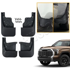 FOR TUNDRA 2022-2026 Mud Flap Mudguard Kit FOR TOYOTA ACCESSORY Front+Rear CAO