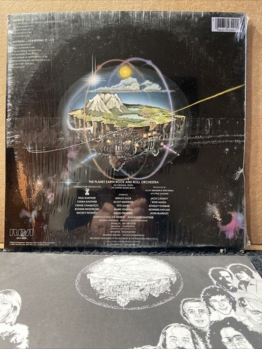 Paul Kantner: Planet Earth Rock and Roll Orchestra RCA AFL1-4320 1983 / Shrink M - Picture 2 of 9