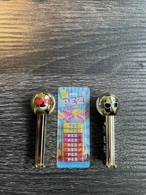 ZURU Gold Pez Mini Brands 5 Surprise Mini Toy HEART EYES AND SUNGLASSES RARE