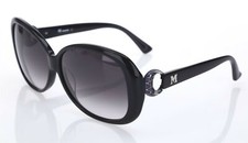 MISSONI 161313 Woman MM50005 Black Gradient Gray Oversized Sunglasses 60 13 135
