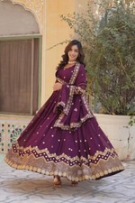 Designer Pakistani Salwar Kameez Ready To Wear Suits Indian Wedding Party Gown L