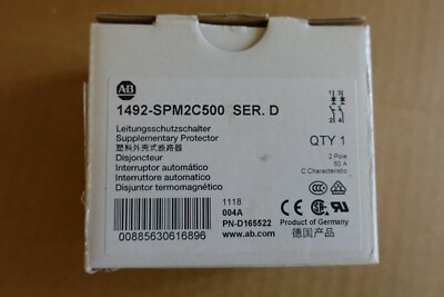 Allen-Bradley 1492-SPM2 C500     Leistungsschutzschalter 50 A NEU OVP