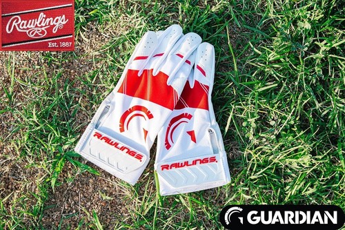 Guantes de bateo de béisbol juvenil Guardian 5150 cuero Flexfit - Imagen 6 de 12