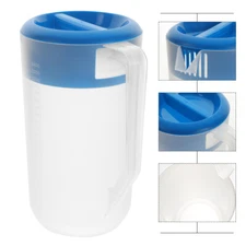 Water Pitcher Modern Tea Beverage with Lid Pitchers for Drinking