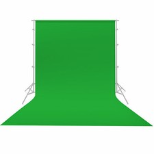 Green 10x6.56ft 10ft/10x20ft Polyester Screen Backdrop Background fr Photography