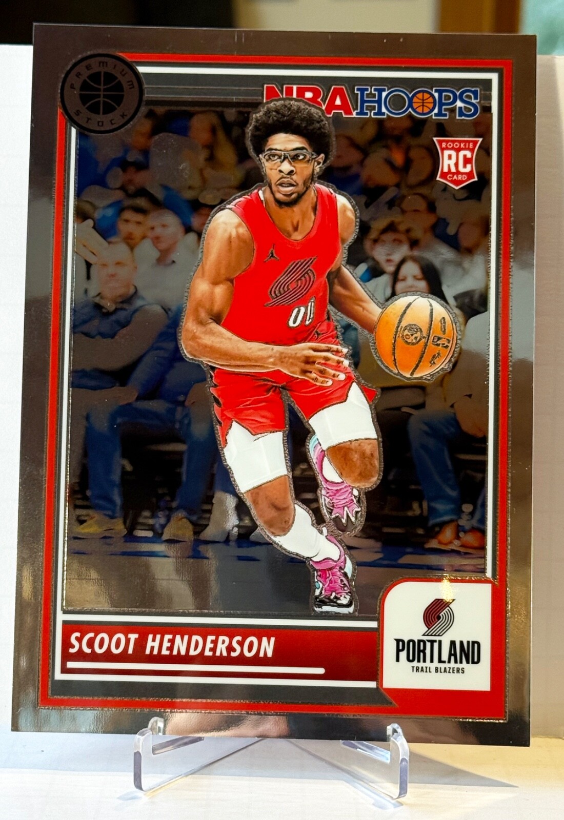 2023 NBA Hoops Premium Stock Scoot Henderson Box Topper #3 (RC)