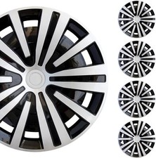 Black Silver Hubcap Fit For 2006-12 Toyota Yaris 4pc 14 Wheel Rim Cover Hub Cap Black Silver Hubcap Fit For 2006-12 Toyota Yaris 4pc 14 Wheel Rim Cover Hub Cap