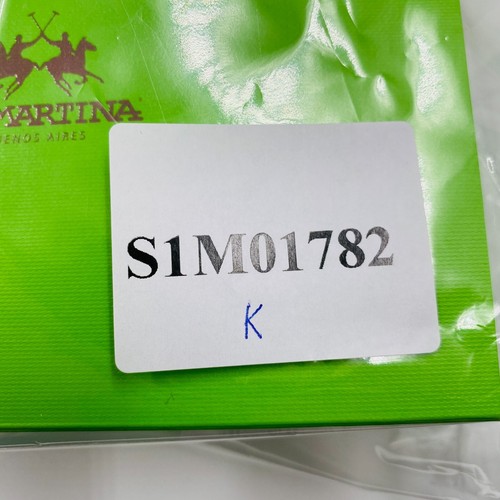 LA MARTINA Hombre Vaca Negro Cartera de Cuero con Espacio para Tarjetas Crédito - Imagen 11 de 11
