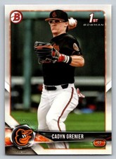 2018 Bowman Draft - #BD-134 Cadyn Grenier (RC)