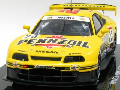Ebbro 44191 Pennzoil Nismo GT-R Jgtc 1998 Yellow 1/43 scale | eBay