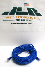 LEGRAND, 576-110-035 , VS-35FT-BLUE-SNAGLESS-C6-CM CABLE , LOT OF 25 , SURPLUS