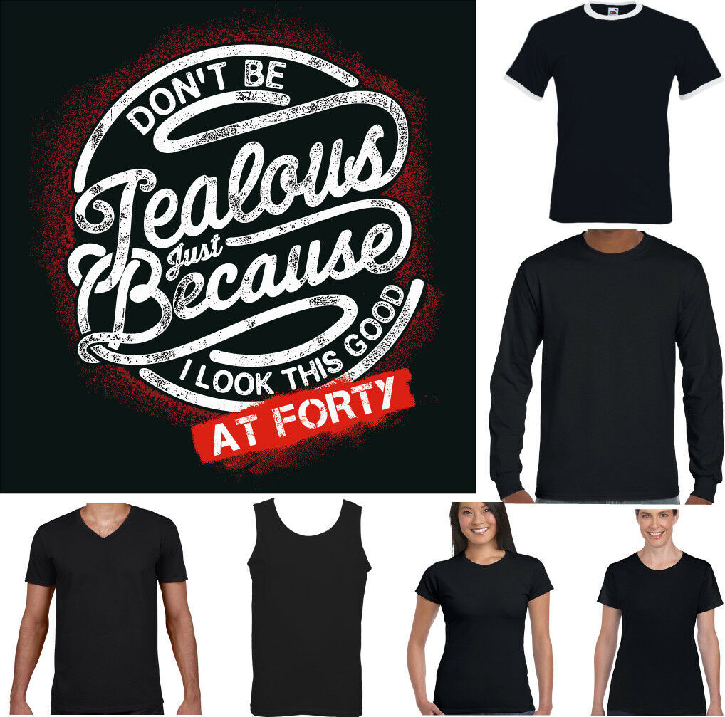 40th Cumpleaños Hombre Don'T Be Celos Funny Milestone Regalo 40 Años De