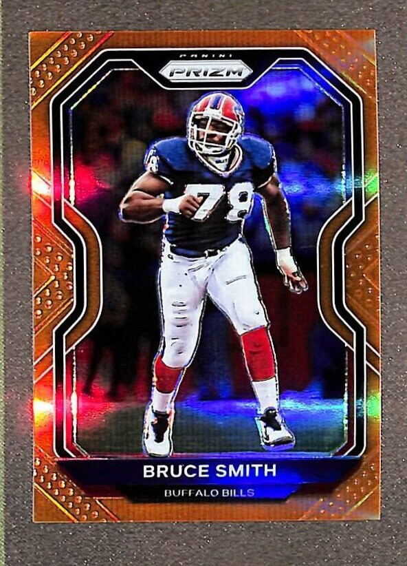 2020 Panini Prizm Prizms Orange #9 Bruce Smith /249