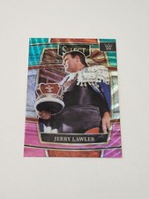 2022 Panini Select Jerry Lawler Tri Color Prizm Concourse Level