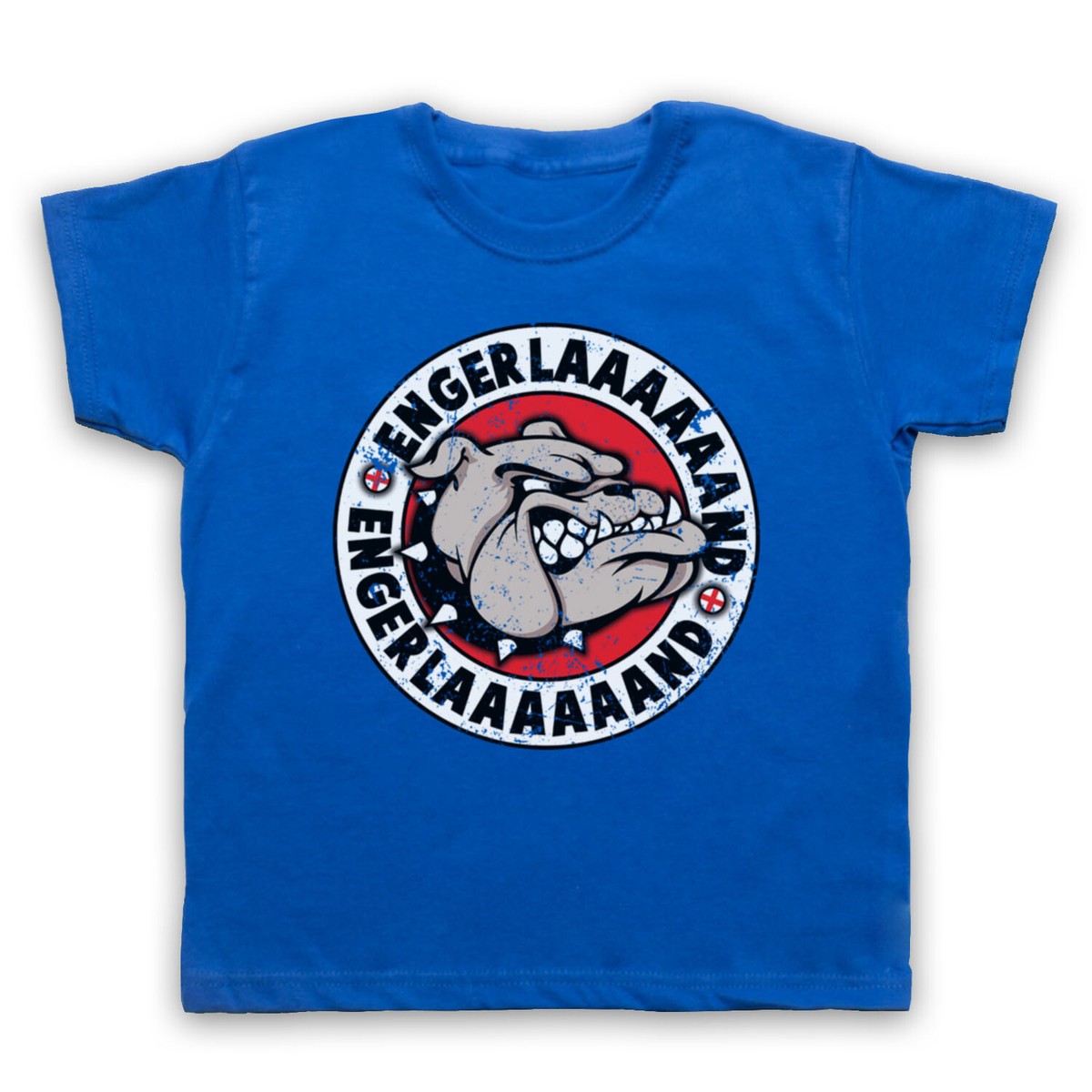 ENGLISH BULLDOG ENGLAND PARODY ENGERLAAAAAAND FUNNY KIDS CHILDS T