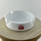 VTG Stiegl Bier Milk Glass Ashtray Austria Beer Das Salzburger Bier Seit 1492