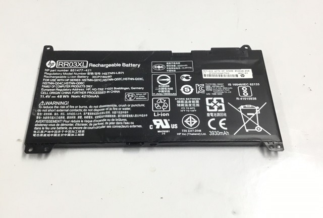 Rr03xl аккумулятор hp