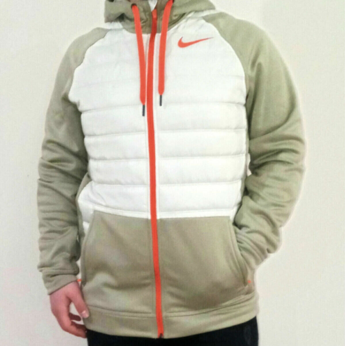 NIKE THERMA FULL ZIP WINTERIZED JACKET HOODIE SIZE M (BV6298 342)