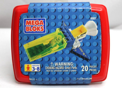 1998 Mega Bloks 9901 Vintage 20 Piece Set Ritvik Factory Sealed Rare